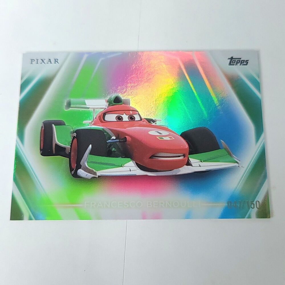 Francesco Bernoulli Topps 2026 Disney Neon Parallel Refractor Limited 047/150